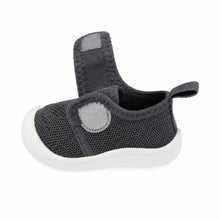 Load image into Gallery viewer, First Walking Shoes - Breathable Mesh (Charcoal)