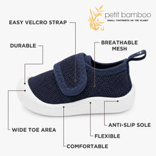 Load image into Gallery viewer, First Walking Shoes - Breathable Mesh (Navy)